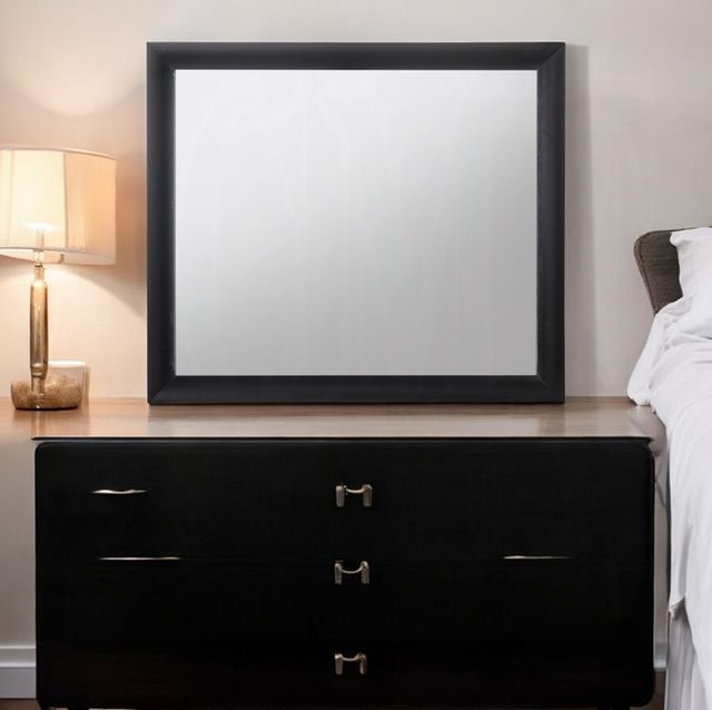 ACME Furniture Ireland Black Dresser Mirror-2