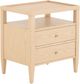 Bassett® Furniture Willow Natural Sand Nightstand-0