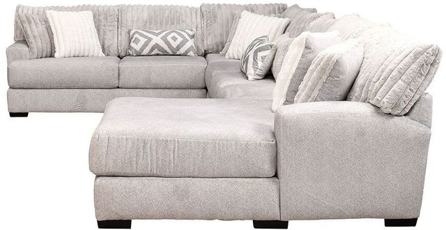 Albany Industries 4-Piece Mondo White Sectional-3
