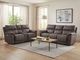 Hardy Pewter Console Loveseat-1