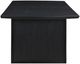 Coaster® Brookmead 9-Piece Black/Ivory Leaf Dining Set-2