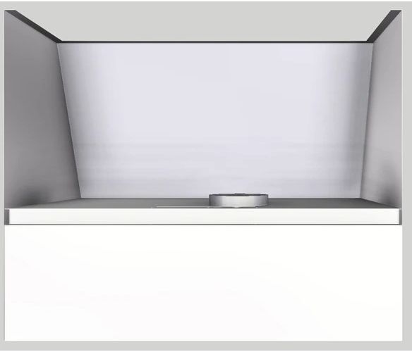 Vent-A-Hood® 36" White Wall Hood-3