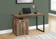 Monarch Specialties Inc. Brown Reclaimed Computer Desk-2