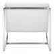Zuo® Carbon White Chair-3