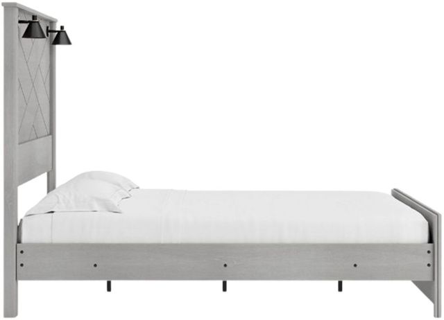 Signature Design by Ashley® Cottonburg Light Gray Queen Panel Bed-2