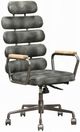 ACME Furniture Calan Vintage Black Leather Office Chair-0