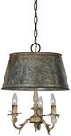 Forty West Pemberton Gray 3-Light Chandelier-0