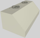 Vent-A-Hood® 54" Biscuit Wall Mounted Range Hood-1
