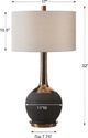 Uttermost® Arnav Matte Black Table Lamp-3