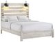 Elements International Fort Worth 3-Piece White Queen Bedroom Set-1
