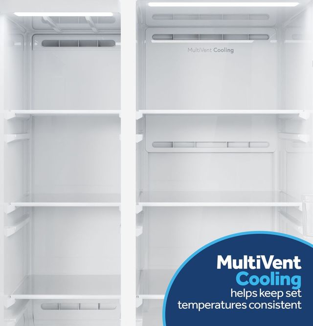 GE® 36" 23.6 Cu. Ft. White Counter Depth Side-By-Side Refrigerator with Extra Tall Dispenser and In-Door Icemaker-4
