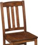 Urban Collections by Yutzy Woodworking Lodge Brown Office Side Chair-1