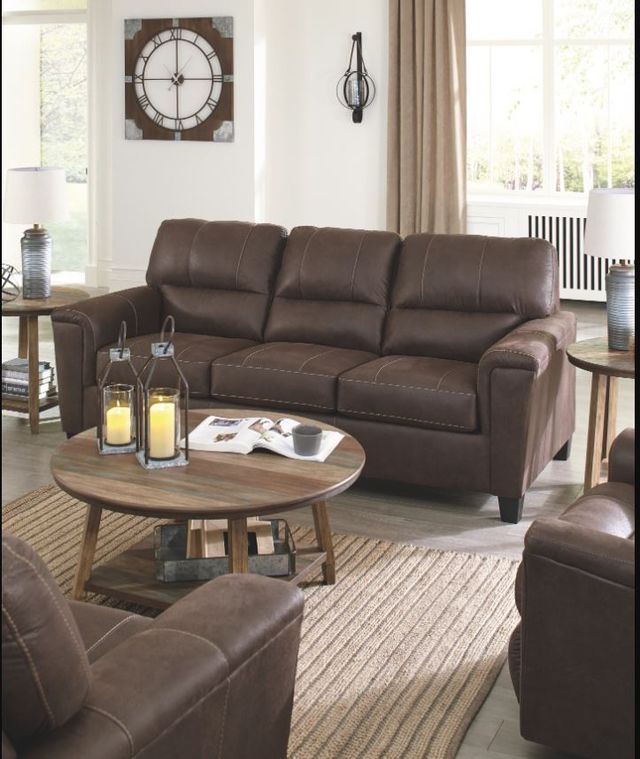 Signature Design by Ashley® Navi Chestnut Sofa-2