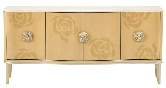 Michael Amini® Camellia Field Caramel Sideboard -2