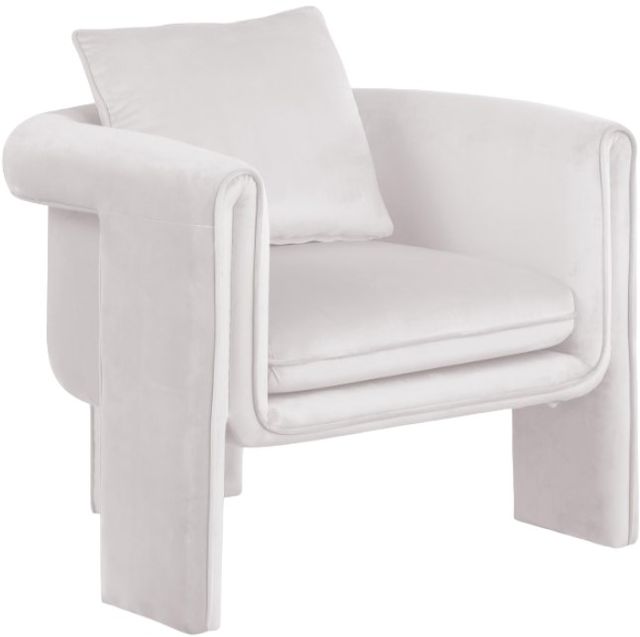 Meridian Furniture Sloan Cream Accent Chair-0
