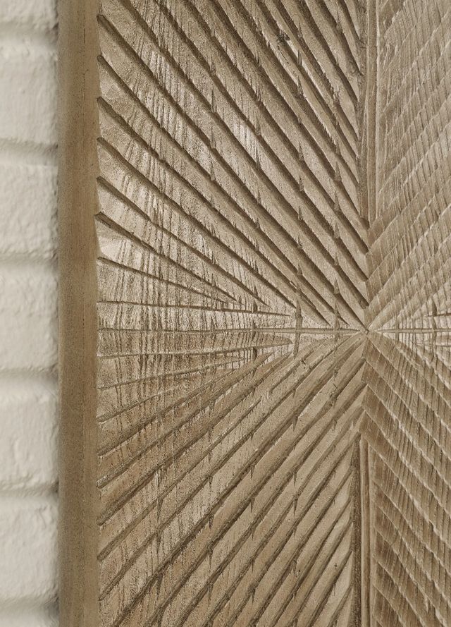 Signature Design by Ashley® Lenora Distressed Brown Wall Decor-3