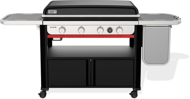 Weber® Slate™ 36" Black Outdoor Freestanding Liquid Propane Gas Griddle-0