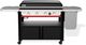 Weber® Slate™ 36" Black Outdoor Freestanding Liquid Propane Gas Griddle-0
