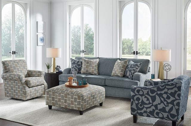 Fusion Furniture Bri Bluestone Gray Sofa-1