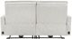 Homelegance® Salida White Double Power Reclining Loveseat with Power Headrests-3