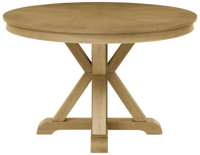Steve Silver Co. Rylie Natural Round Dining Table-2