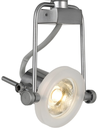 Cal® Lighting & Accessories Brushed Steel Track Lighting-1