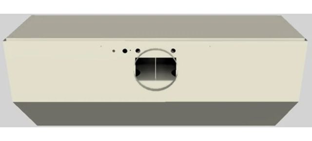 Vent-A-Hood® 54" Biscuit Wall Mounted Range Hood-3