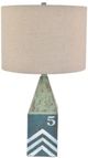 Crestview Collection Coastal Float Blue/Green/Off-White Table Lamp-0