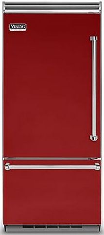 Viking® Professional 5 Series 20.4 Cu. Ft. Built-In Bottom Freezer Refrigerator-Apple Red-0