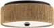 Currey & Company Brownell Natural Flush Mount Lighting-1
