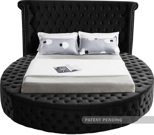 Meridian Furniture Luxus Black King Bed-1