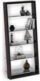 BDI Eileen™ 5156 Leaning Shelf-Espresso Stained Oak-1
