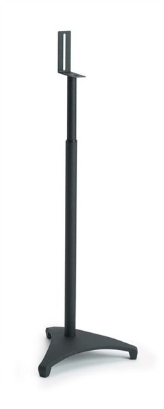Sanus® Euro Series Black Adjustable Satellite Speaker Stand