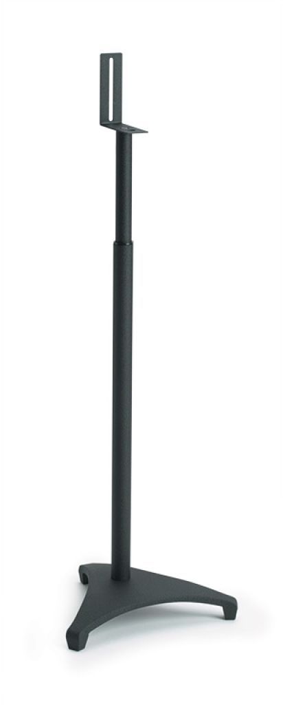 Sanus® Euro Series Black Adjustable Satellite Speaker Stand-0