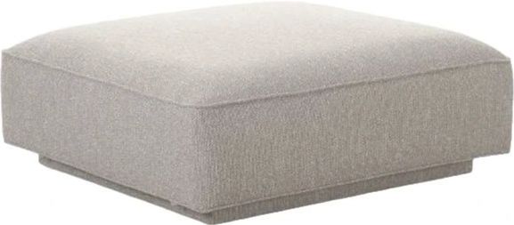 Moe's Home Collection Rosello Light Grey Ottoman-0