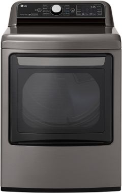 LG 7.3 Cu. Ft. Graphite Steel Front Load Gas Dryer