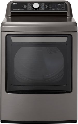 LG 7.3 Cu. Ft. Graphite Steel Front Load Gas Dryer	 