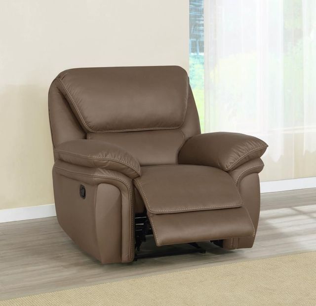 Coaster® Breton Brown Recliner-4