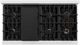 ZLINE Classic Series 48" Satin Stainless Steel Pro Style Dual Fuel Range with Matte Black Accents-1