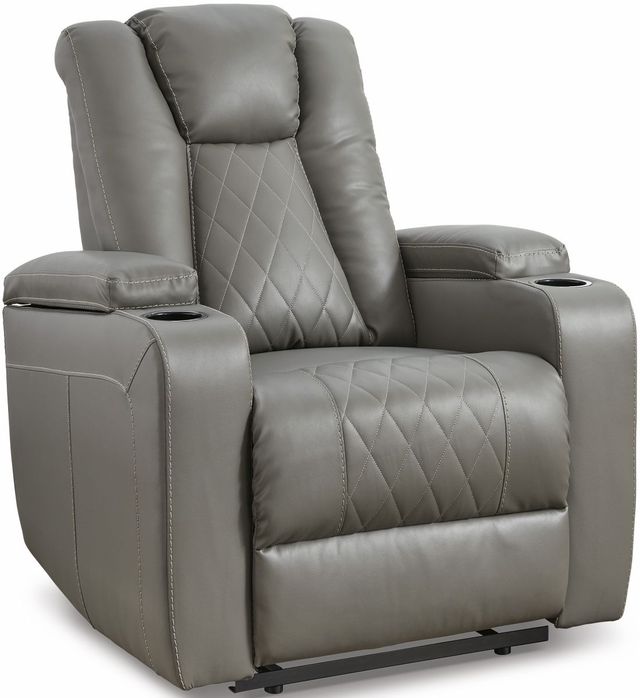 Signature Design by Ashley® Mancin Gray Recliner-0