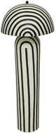 TOV Furniture Maiori Black Striped Floor Lamp-3