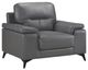 Homelegance® Mischa Dark Gray Chair-0
