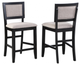Winners Only® Woodbridge 2-Piece Ebony Bar Stool Set-0