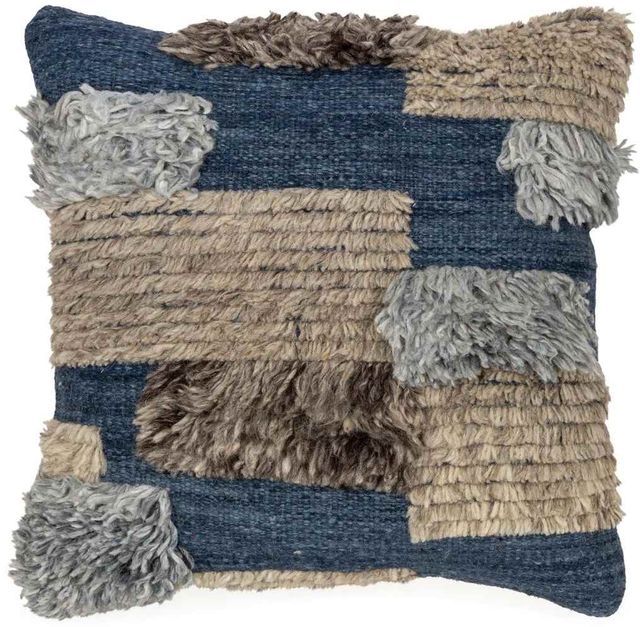 Signature Design by Ashley® Gibbend Blue/Gray/White Throw Pillow-0