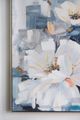 A & B Home Holland Blue/Ivory/Pink Hand Painting Wall Art-4
