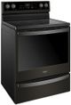 Whirlpool® 30" Fingerprint Resistant Black Stainless Steel Freestanding Electric Range-1