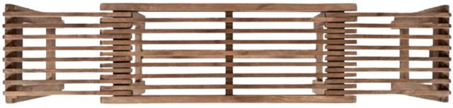Jofran Inc. Global Archive Bradford Buff Extendable Bench-3