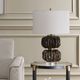 Uttermost® Jaudon Chocolate/Dark Bronze Stacked Table Lamp-2
