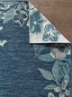 KAS Rugs Dahlia Ivory/Blue Garden Border 5'x7' Area Rug-5