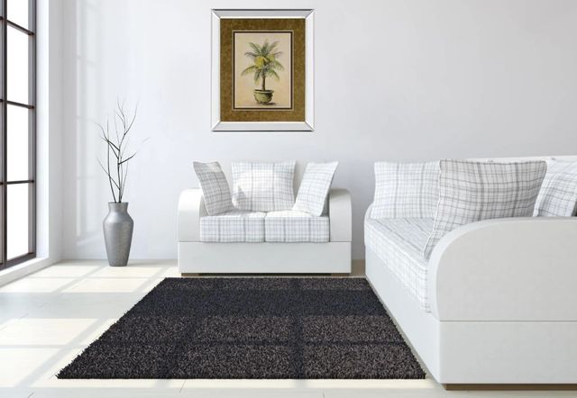 Classy Art Potted Palm I Mirror Framed Wall Art-2